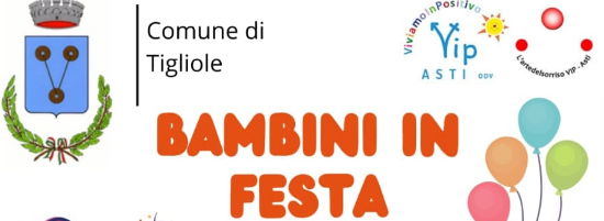 Tigliole | “Bambini in festa”